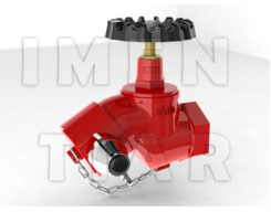 گلوب ولو / شیر بشقابی / Globe valve / مدل: TR-SG10 